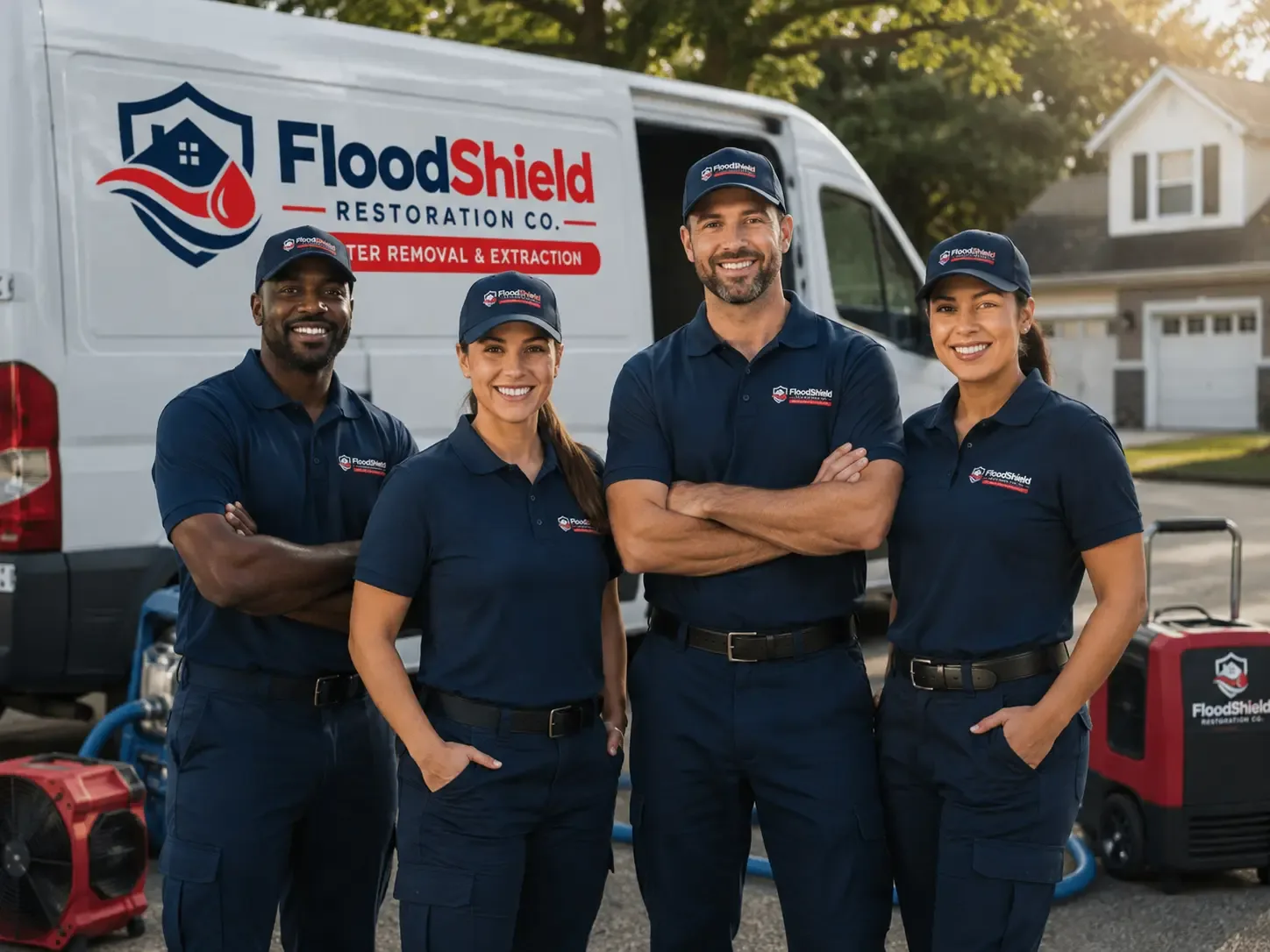 Flood Damage Restoration company in Hudson, IA
